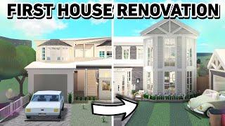 RENOVATING MY FIRST EVER HOUSE IN BLOXBURG