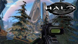 Halo Anniversary Beta - Halo Walkthrough CHEATS ON June 24th 2011 Debug Build