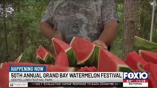 50th Annual Grand Bay Watermelon Festival happening today