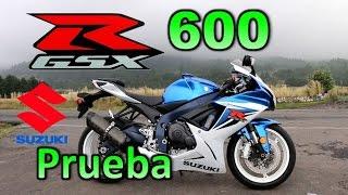 Prueba Suzuki GSX-R 600  Test Ride con Blitz Rider