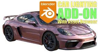 Car Lighting Add-on for Blender