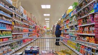 British Supermarket Shopping Walk - Tesco   イギリスのスーパー   テスコ（日本語サブタイトル）