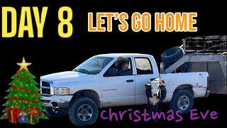 DAY 8 Its time to go Home and Rope Cattle in town #christmaseve #christmas