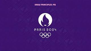 Olympic Games Paris 2024 Badminton Singles Draw Principles