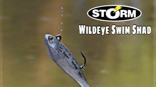 Bass Fishing With Storm Wildeye Live Swim Shad