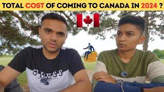 TOTAL COST OF STUDY IN CANADA 2024  CANADA STUDY VISA COST STEP BY STEP 2024  MR PATEL 