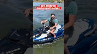 Jet ski broken after Brothers first time on it