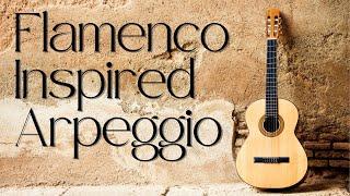 Want to play a flamenco inspired fingerstyle arpeggio? Ex - 016