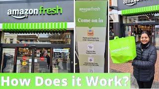 INSIDE THE UKs FIRST AMAZON FRESH UK STORE  NO TILLS?JUST WALK OUT TAMIL #AMAZONFRESH #LONDONVLOG