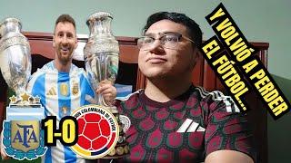 Y VOLVIÓ A PERDER EL FÚTBOL... Reacción a Argentina 1 vs Colombia 0 Final Copa América