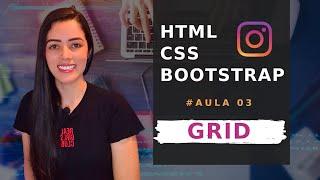 Inserindo Grid no perfil do Instagram com HTML CSS e Bootstrap #Aula03