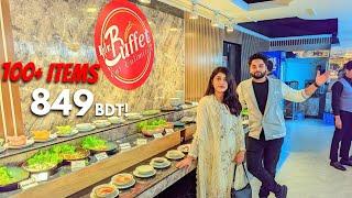 TRIED 100+ FOOD AT MR BUFFET  BUFFET RESTAURANT NARAYANGANJ