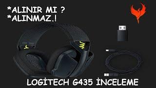 Logitech G435 Kablosuz Oyuncu Kulaklığı --- ALINIR MI ?  ALINMAZ 