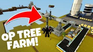 Insane Auto AFK Tree Farm INF Wood In Roblox Islands