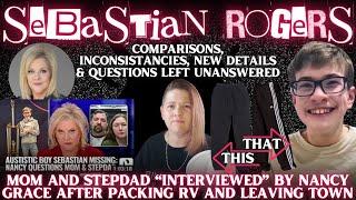 Missing Teen Sebastian Rogers  Mom and Stepdad Interview with Nancy Grace After Leaving Town in RV