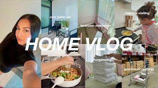 PRODUCTIVE VLOG Im back life update new furniture + bedroom makeover organizing *motivation*