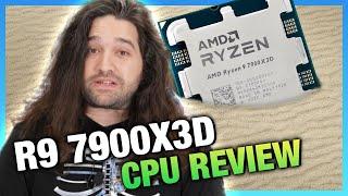 AMD Ryzen 9 7900X3D CPU Review & Benchmarks Spoiled by the 5800X3D