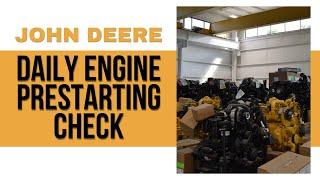 John Deere Engines - Daily Engine Check