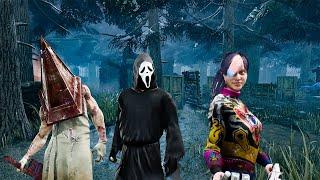 Survivor vs Ghostface & Pyramid Head Gameplay  Dead By Daylight No Commentary