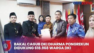 Dharma Pongrekun Resmi Daftar Pilkada DKI Jakarta Lewat Jalur Independen