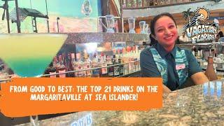 Margaritaville Islander Cruise Ship Best Cocktails  Drink Package