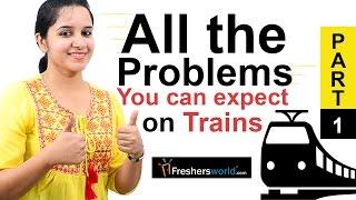 Aptitude Made Easy - Speed Distance and Time - Problems on Trains Part-1 Math tricks