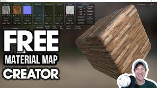 FREE TOOL For Creating PBR Material Maps from Photos - Materialize