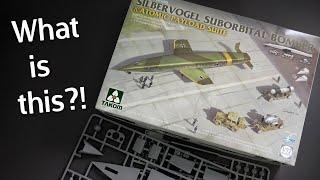 A WW2 Space Plane? Takom Silbervogel Suborbital Bomber - Plastic Model Kit - Unboxing Review