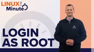 How to login as root in Linux - Ubuntu  Linux in a Minute
