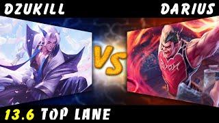 Dzukill - Challenger Yone vs Darius TOP Patch 13.6 - Yone Gameplay