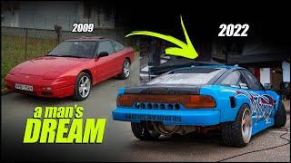 Building a Nissan S13 PRO DRIFT CAR in 10 minutes  ZFGARAGE