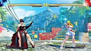 Chun-Li vs Karin Hardest AI - Street Fighter V