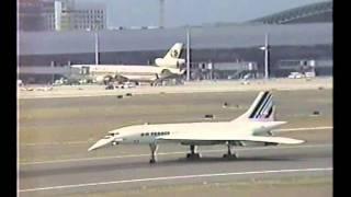 関西国際空港（KIX）1994.9.5-1コンコルド記念フライト