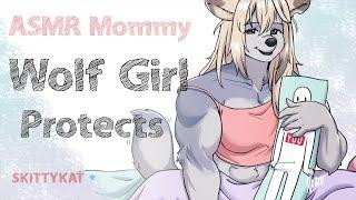 Thicc Wolf Girl Protects Her Body Pillow aka YOU  F4A  mommy vibes  comfort  headpats  ASMR