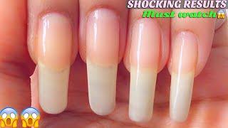 How to grow Long Strong nails Faster at home EXTREME Nail Growth  Basic Nail Art Tutorial