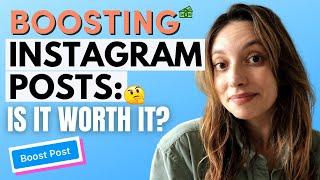 Dont boost posts on Instagram  Do Instagram promotions work? This is why you should avoid them