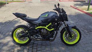 Το Yamaha MT-07 του Δημήτρη  SC Project  Οι απίστευτες 120.000 μονάδες #yamaha #yamahamt07