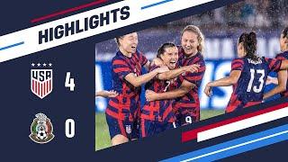 USWNT vs. Mexico Highlights - July 1 2021