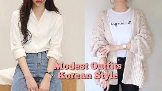 Modest Outfit Ideas  Korean Style