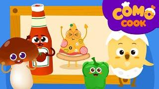 Kids animation  Fun cooking time 14min  Como Cook