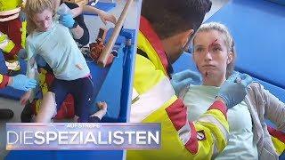 Unfall in Turnhalle Sportbesessene Nina rastet aus & verweigert Therapie  Die Spezialisten  SAT.1