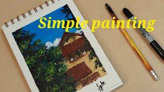 Easy art #easyart #simplepainting #easydrawing