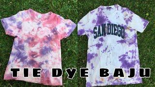 TUTORIAL TIE DYE 3K AJA? KAGET LIAT HASILNYAAA