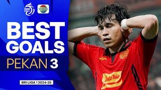 Mantap Betul 5 Best Goal BRI Liga 1 20242025 Pekan 5