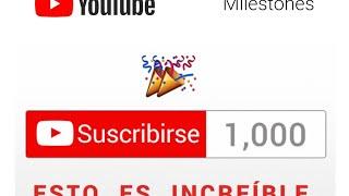 Que TE ENVÍA YOUTUBE al llegar a 1000 SUSCRIPTORES