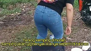 fishing sambil camping di hutan #mancing #camping #fishing