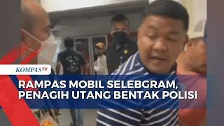 Viral Debt Collector Bentak Polisi saat Rampas Mobil Selebgram Clara Shinta