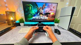 Fortnite On PlayStation DualSense Edge Unboxing + 120FPS Gameplay
