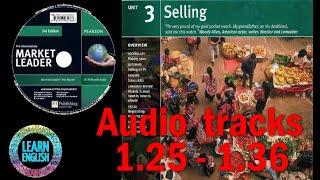 Market leader pre-intermediate 3rd ed - Unit 3 Selling - Audio tracks 1.25 - 1.36