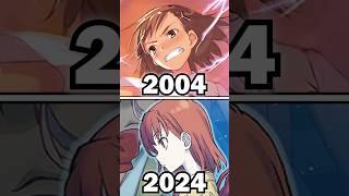 Misaka Mikoto Evolution 2004-2024